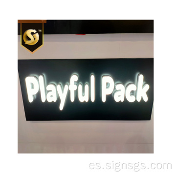 Letras de plastico personalizadas